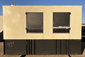 300 kw Kohler / John Deere (Sound-Attenuated w/ Base Tank, 9.0L 6 Cyl. John Deere, 2.1 Hours, Mfg. 2012) Diesel Genset