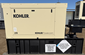 22 kw Kohler (Sound-Attenuated w/ Base Tank, 2.5L 4 Cyl. Engine, 1.1 Hours, Mfg. 2021) Diesel Genset