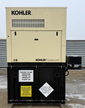 22 kw Kohler (Sound-Attenuated w/ Base Tank, 2.5L 4 Cyl. Engine, 0.8 Hours, New Surplus, Mfg. 2021) Diesel Genset