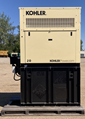 22 kw Kohler (Sound-Attenuated w/ Base Tank, 2.5L 4 Cyl. Engine, 0.9 Hours, New Surplus, Mfg. 2021) Diesel Genset