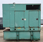 40 kw Cummins / Onan (Sound-Attenuated w/ Base Tank, 3.9L 4 Cyl. Cummins, 749 Hours, Mfg. 2002) Diesel Genset