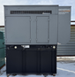 50 kw Generac / Iveco (Sound-Attenuated w/ Base Tank, 4.5L 4 Cyl. Iveco, 543 Hours, Mfg. 2013) Diesel Genset