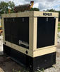 55 kw Kohler / John Deere (Enclosed w/ Base Tank, 4.5L 4 Cyl. John Deere, 643 Hours) Diesel Genset