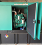 60 kw Cummins / Onan (Sound-Attenuated w/ Base Tank, 4.5L 4 Cyl. Cummins, 176 Hours, Mfg. 2018) Diesel Genset